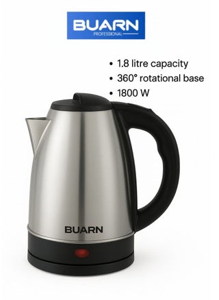 1800W Electric Kettle 1.8L – KB-S103 with Stainless Steel Body, Anti-Dry Burn Protection, Automatic Switch-Off, LED Indicators, High-Quality Double Metal Temperature Controller, 220-240V, 50/60Hz – Efficient, Safe, and Durable for Your Daily Use - pzsku/Z3D50DCB563356A06DD5BZ/45/1746220725/036ffeab-1321-4380-a669-eaebc5144cb5
