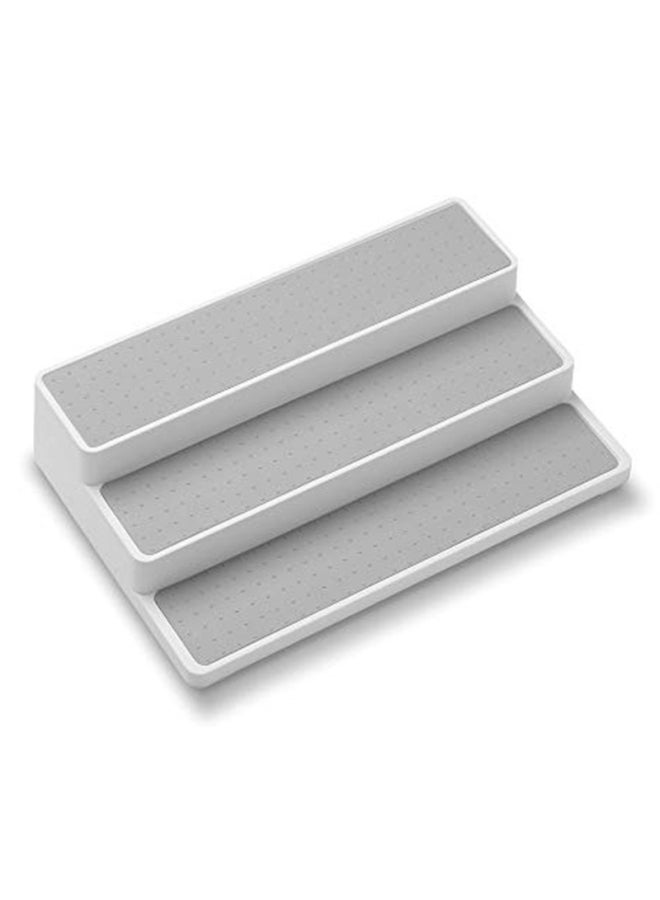 Loquat 3-Layer Spice Rack White 15.5x3.5x9.5inch - Image 2