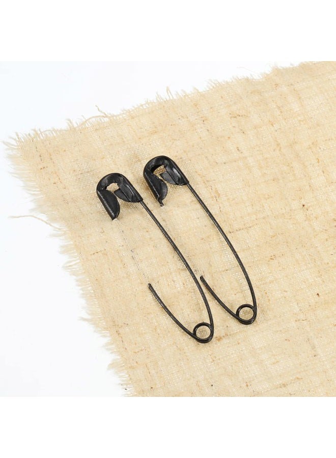YOKIVE 60 Pcs Safety Pins, Sewing Pins | Great for Art, Craft, Clothing, Daily Use (Black, 2-Inch) - Image 5