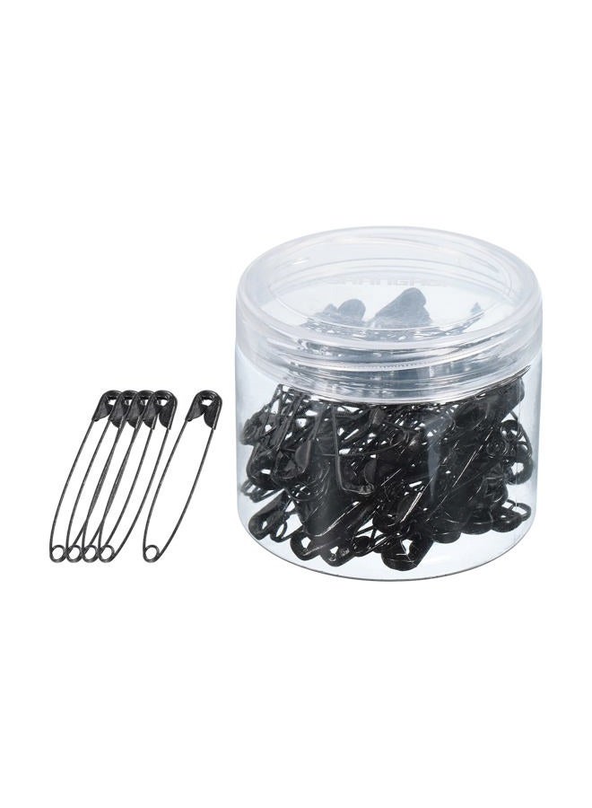 YOKIVE 60 Pcs Safety Pins, Sewing Pins | Great for Art, Craft, Clothing, Daily Use (Black, 2-Inch) - Image 1