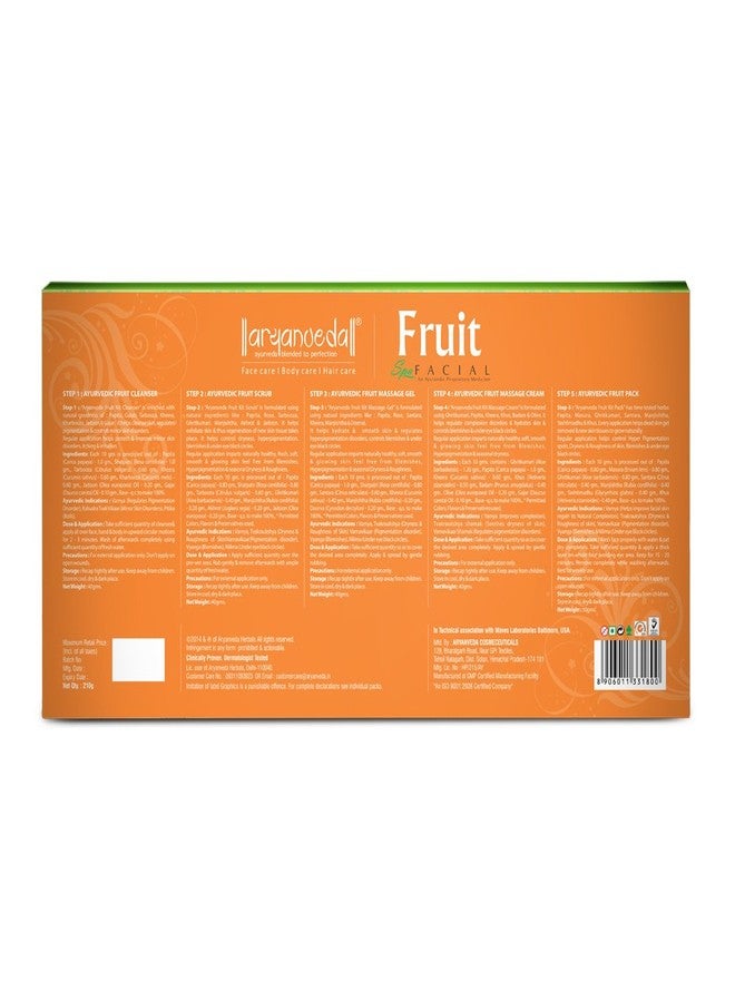 Aryanveda Fruit Spa Facial Kit 210gm - Image 3