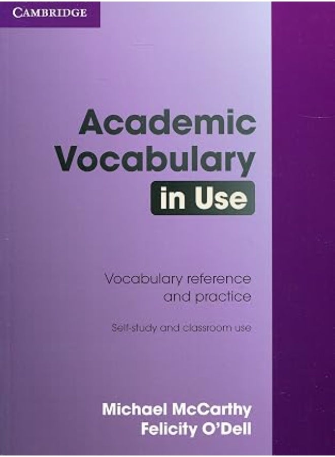 Academic Vocabulary in Use