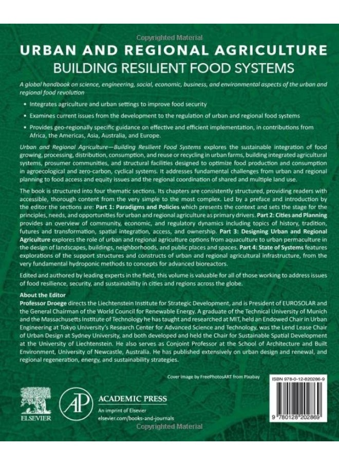 Urban and Regional Agriculture: Building Resilient Food Systems