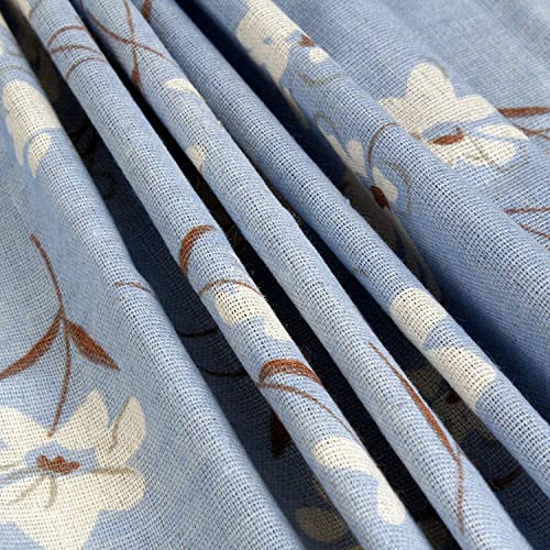 Zeinwap Refrigerator Cover Top With Pockets Anti-Dust Proof Cotton Cover 130 × 55 CM (Blue, Pack of 1) - Image 4