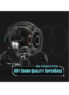 Gravastar Gravastar G1 Mars Pro Bluetooth Speaker Special Edition Shark 14 Metallic Gray  - Image 5