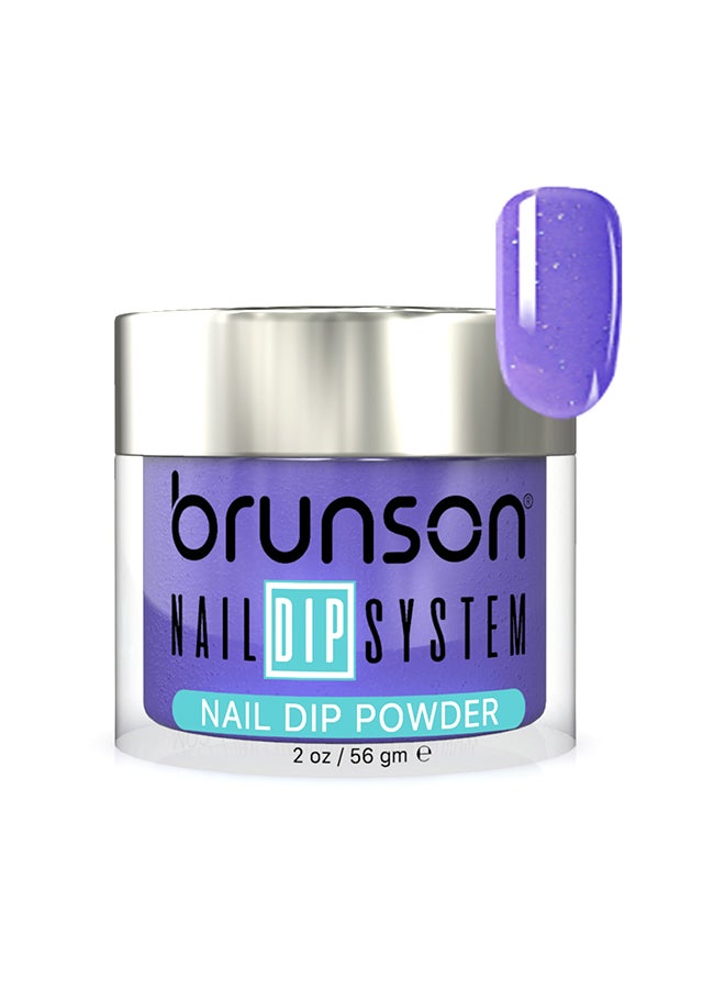 Nail Dip Powder Dip And Buff System Color 56gm, French Nail Art Starter Manicure Salon DIY At Home Odor Free And Long Lasting No Needed Nail Lamp Curing DBK109