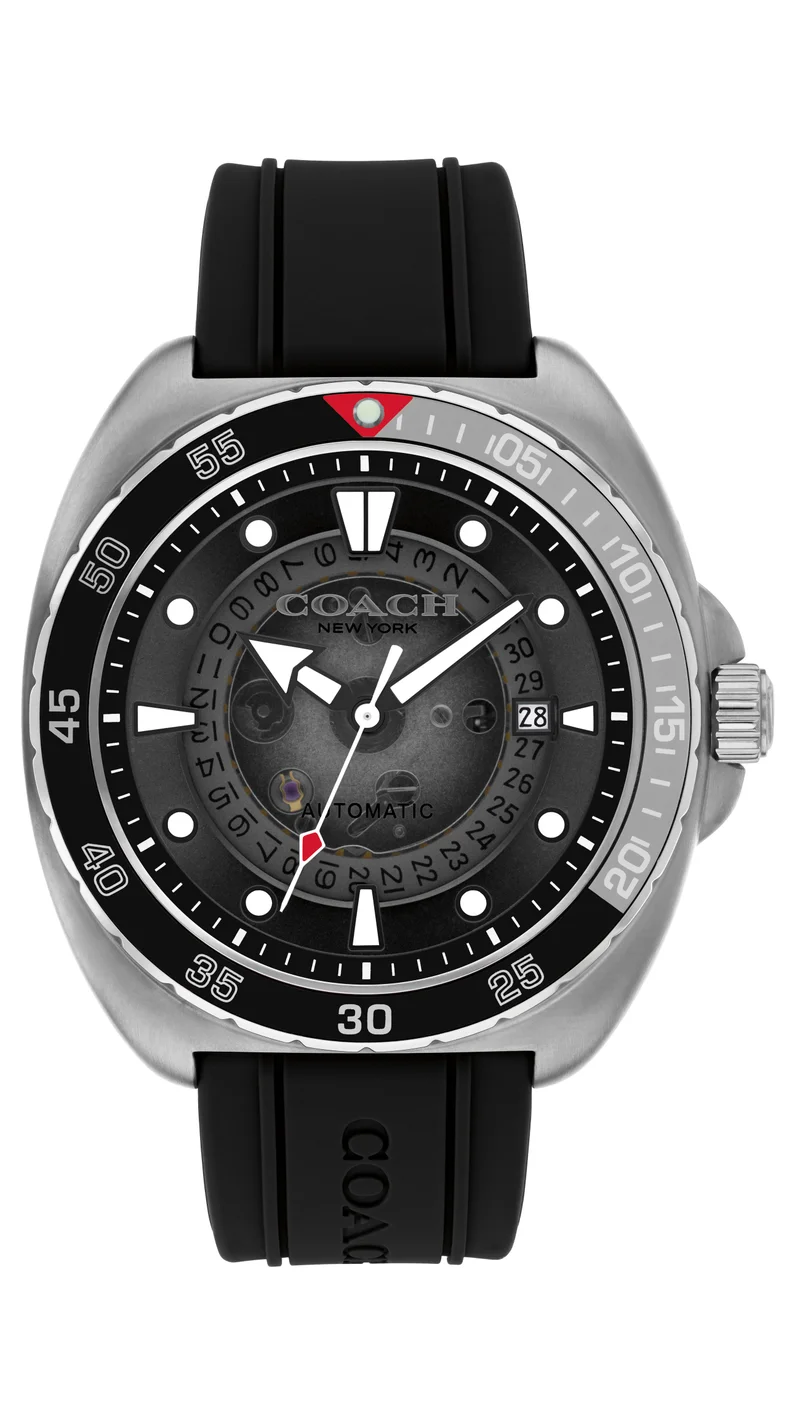 COACH CHARTER AUTOMATIC WATCH, 44mm