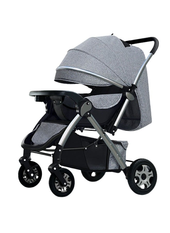 Deluxe Foldable Baby Stroller - Portable Multifunctional Travel Pram For Newborns And Infants With Four-Wheel Suspension - pzsku/Z3D51A54FB16AE11859BEZ/45/_/1725616455/e4e44b91-18fd-4cec-b988-d5bf70d784d9