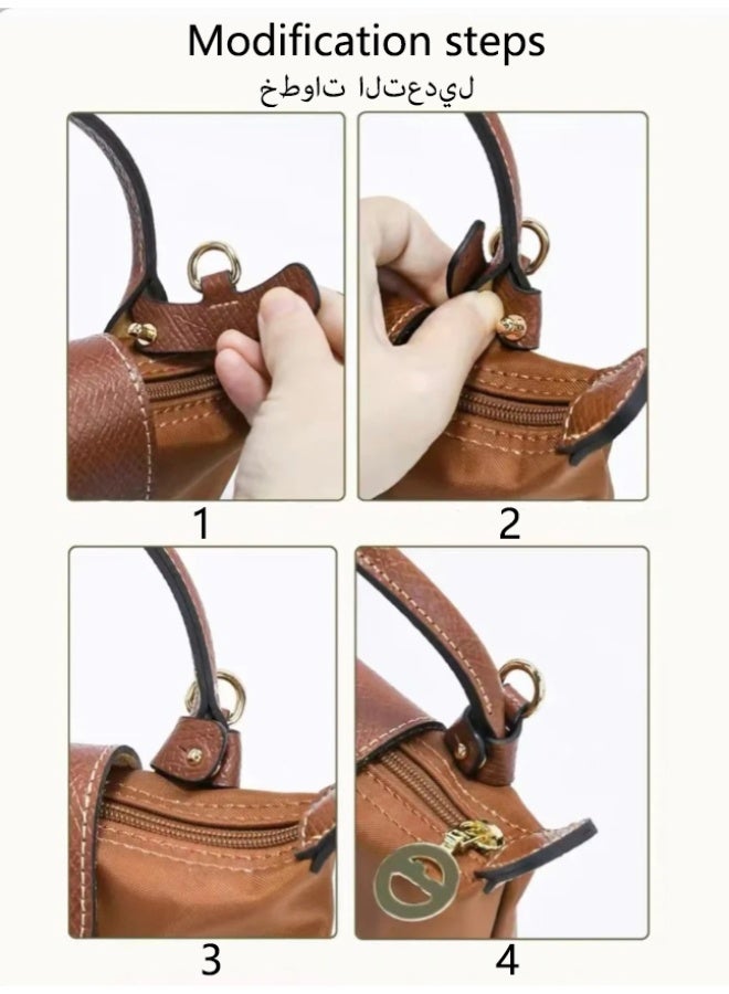 Longchamp Le Pliage mini  Straps women's  Classic Fashion Versatile Mini ,shoulder strap    Foot Bags - Image 5