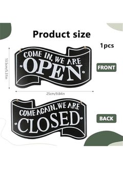 Open Signs Double Sided Open Closed Sign Business Hours Sign Hanging Business Open Sign with Rope Hours of Operation Sign for Business Walls Window Shop Bar Hotel - pzsku/Z3D51BE1E706E7DD0DBE9Z/45/_/1739427780/7943134e-b1ae-4aeb-8421-68dc8a56f743