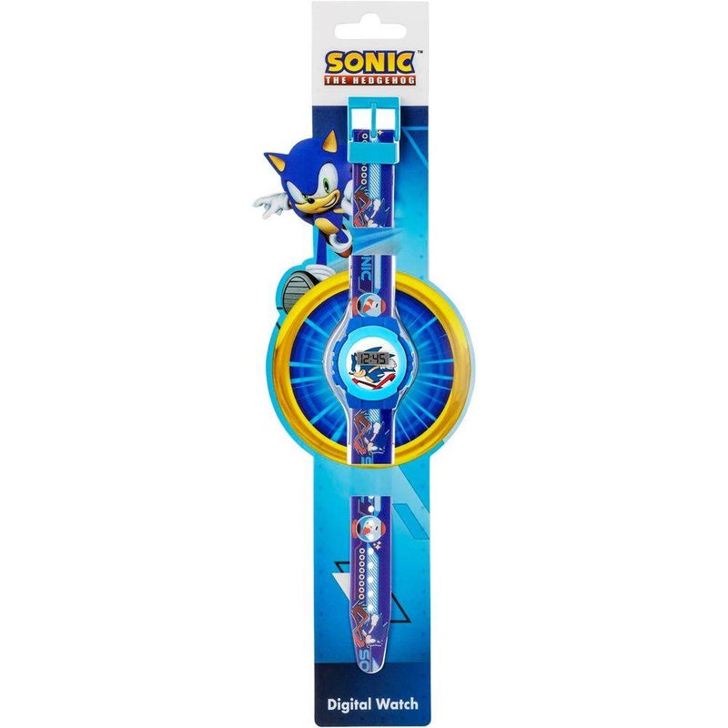 Sonic the Hedgehog Sonic LED Digital Watch (Blue) - Image 1