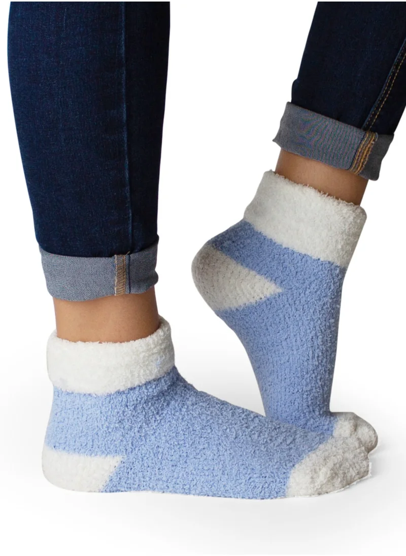 Prickly Pear Cozy Slipper Socks, One Size Fits Most