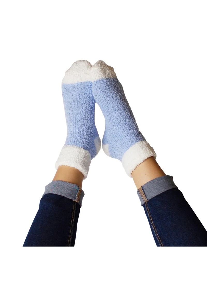 Prickly Pear Cozy Slipper Socks, One Size Fits Most