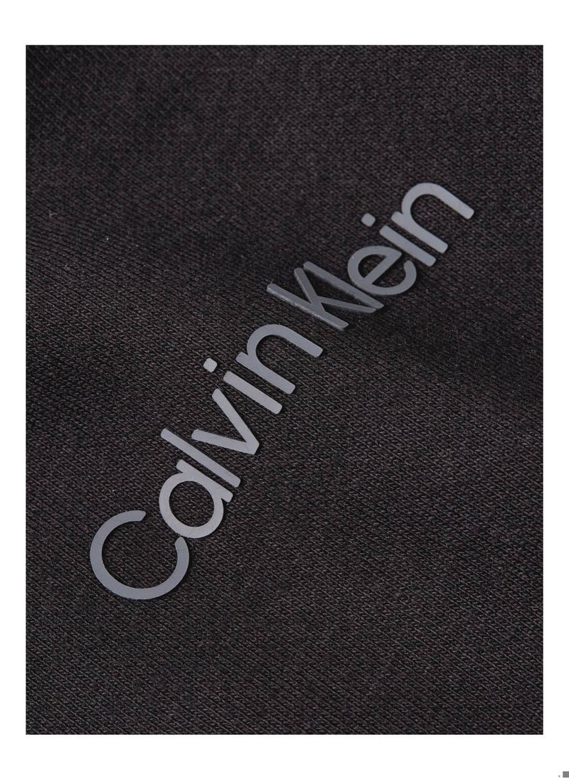 CALVIN KLEIN Calvin Klein Women's Hoody - Long Sleeves - Sportswear - Cotton Sweatshirt, Black  - Image 3