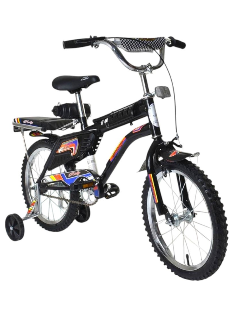 Rally Rambo Freestyle Kids Bike with 2 Seats, 16-Inch Size Rambo Bicycle indonesian Design with Adjustable Seat, Children Bicycle with Air Filled Wheels, Hand and Rear Brakes, For Ages 6+  - Image 1
