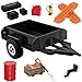 GLOBACT 118 RC Trailer with Hitch RC Crawler Accessories for TRX4M Defender 118 RC Crawler Upgrade - Image 2