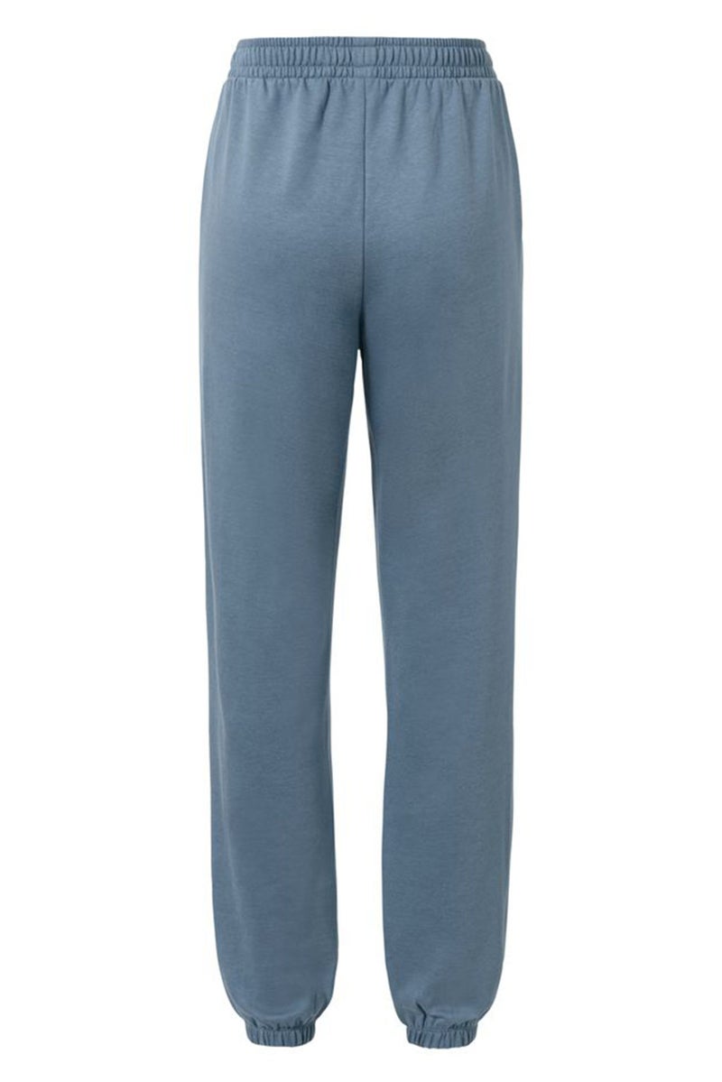 Tchibo Women Regular Fit Plain Sweatpants, Grey  - Image 3