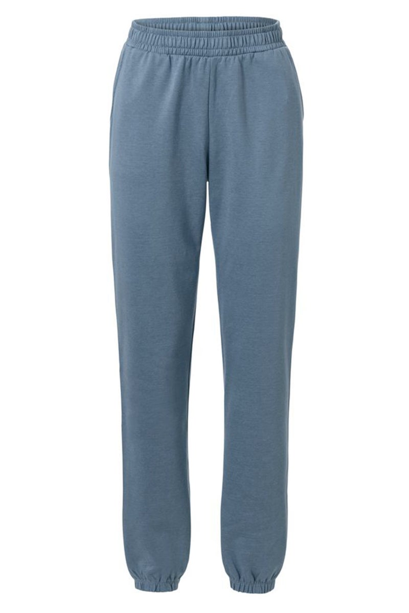 Tchibo Women Regular Fit Plain Sweatpants, Grey  - Image 2