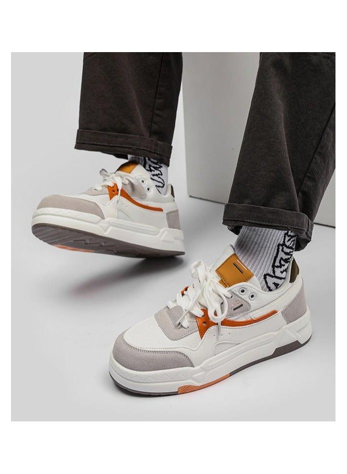 KUYING Small group board shoes, thick soles, casual shoes, couple's versatile bread shoes  - Image 2