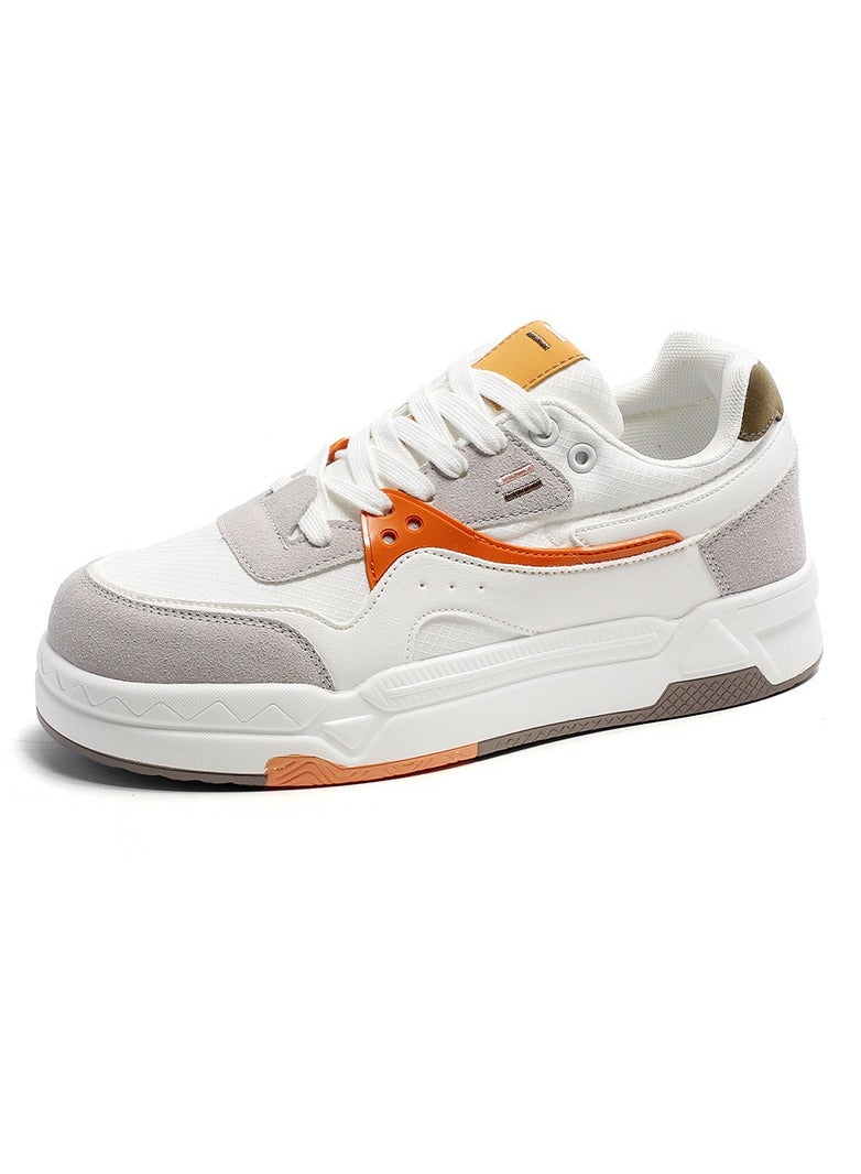 KUYING Small group board shoes, thick soles, casual shoes, couple's versatile bread shoes  - Image 1