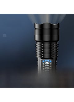 Generic P50 Strong Light Flashlight Telescopic Zoom Outdoor Waterproof Flashlight Charged Multi-function Lighting Lamp-Product Specifications:Small Size P50 Flashlight-bubble Bag Packaging  - Image 5