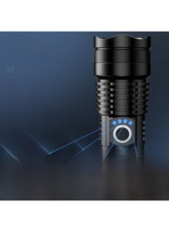 Generic P50 Strong Light Flashlight Telescopic Zoom Outdoor Waterproof Flashlight Charged Multi-function Lighting Lamp-Product Specifications:Small Size P50 Flashlight-bubble Bag Packaging  - Image 4