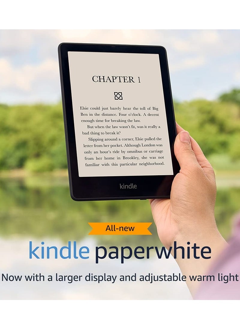 Kindle Paperwhite Signature Edition (32 GB) – With a 6.8" display, wireless charging, and auto-adjusting front light