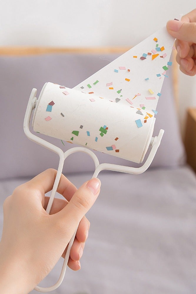 Household Clothes Furniture Extra Sticky Pet Hair Remover Lint Roller With 60sheets Carpet Couch Hair Remover Brush Roller - Image 2