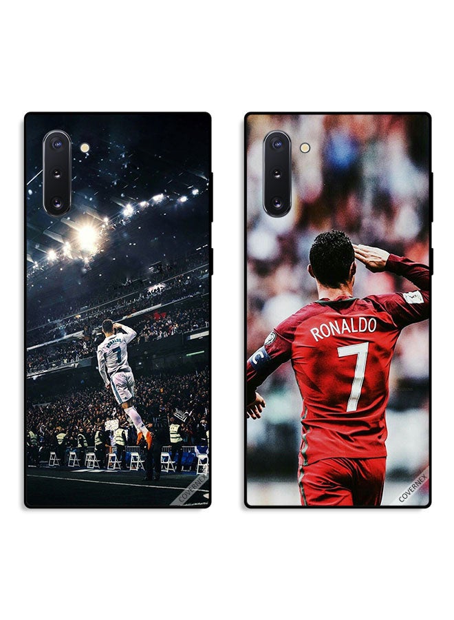 Covernex Two Cases For Samsung Galaxy Note 10 Protective Covers Ronaldo Salute To Crowd - Image 1