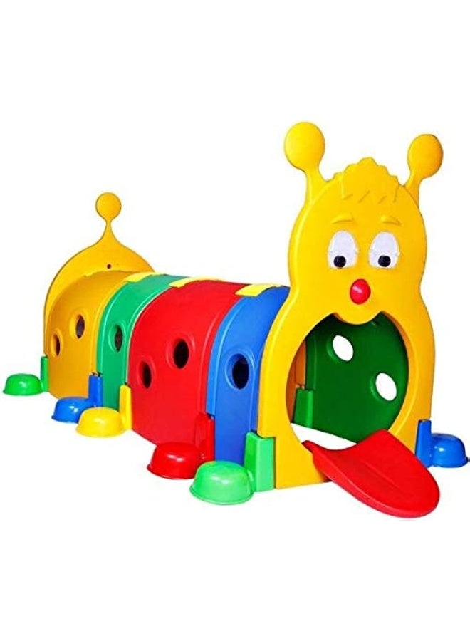 Rainbow Toys RBW TOYS 16313 Indoor/Outdoor Play Caterpillar Tunnel Playground (210x100x105cm) - Image 1