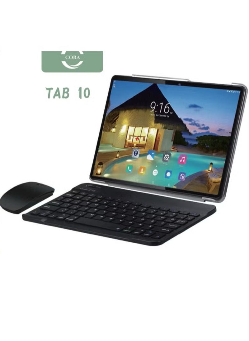 CORA Tab 10 2.0 Ghz 10.1 Inch Display Android Tablet With 8 GB RAM 512 GB ROM 5G and 6000 mAh Battery Grey
