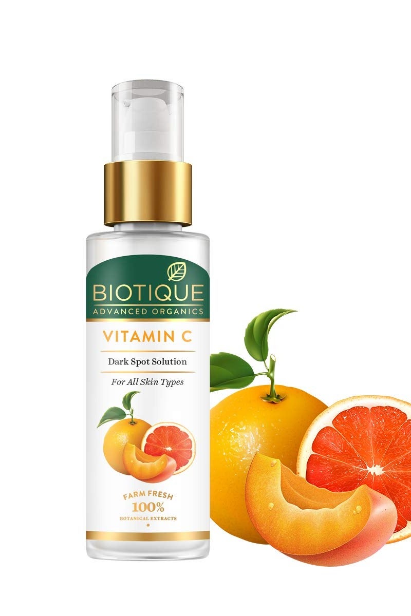 بيوتيك سيروم بيوتيك فيتامين سي لعلاج البقع الداكنة، ٣٠ مل | بشرة مشرقة، مشرقة، يقلل التصبغ | مناسب لجميع ألوان البشرة | خالٍ من كبريتات لوريل الصوديوم والبارابين - Image 1