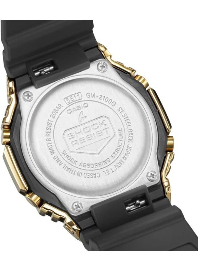 G-SHOCK Casio G-Shock GM-2100G-1A9DR Analog-Digital World Time Watch - Image 2