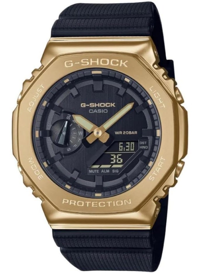 G-SHOCK Casio G-Shock GM-2100G-1A9DR Analog-Digital World Time Watch - Image 1