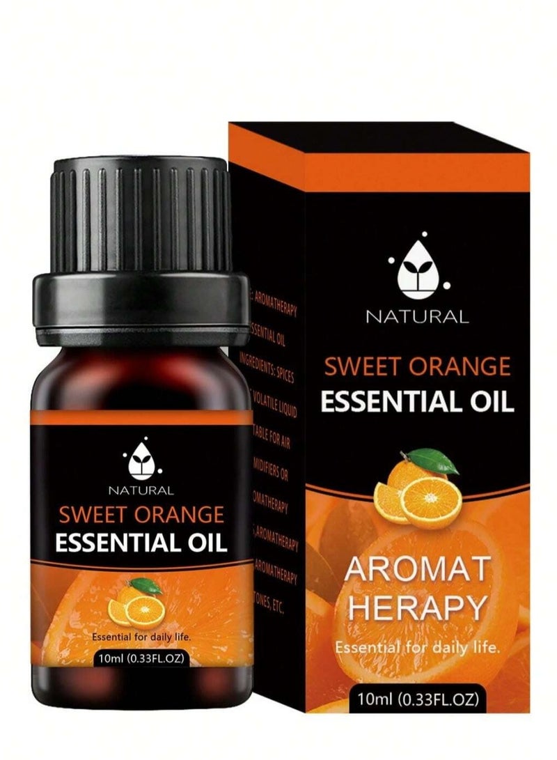 زيت عطري برائحة البرتقال الحلو بسعة 10 مل - زيت عطري منعش للاسترخاء وأجهزة التوزيع