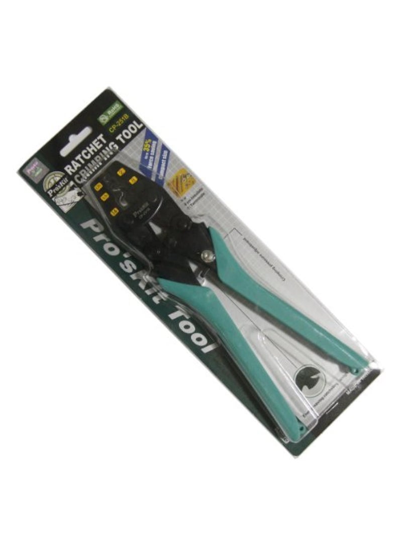 Proskit Proskit CP251B Noninsulated Terminals Ratchet Crimping Tool 245mm Pack of 1  - Image 1
