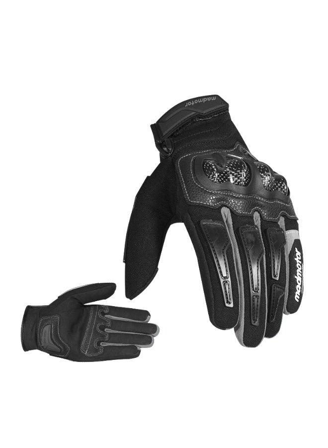 MadMotor MT08 Full Protection Safety Gloves Black