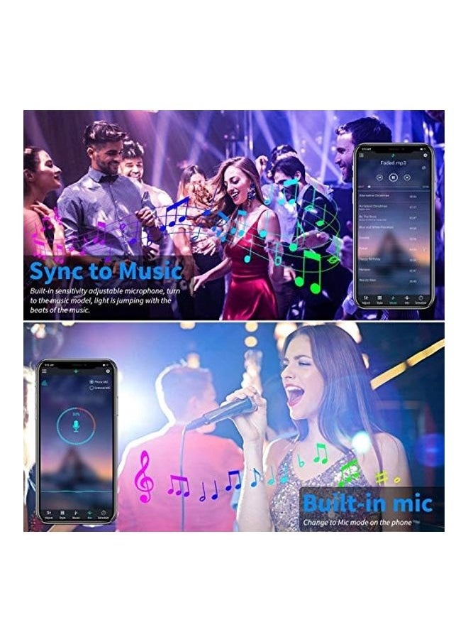 NIBEMINENT Bluetooth LED Strip Lights Multicolour 1.06kg  - Image 5