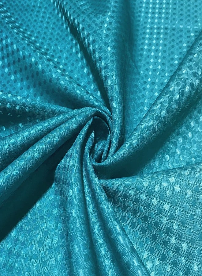 BBiggood Combination of Purple Shower Curtain and Blue Shower Curtain,Teal Purple Gradient Waffle Fabric Shower Curtain, Waffle Weave Textured Shower Curtains with Hooks, 72"x72" - Image 3