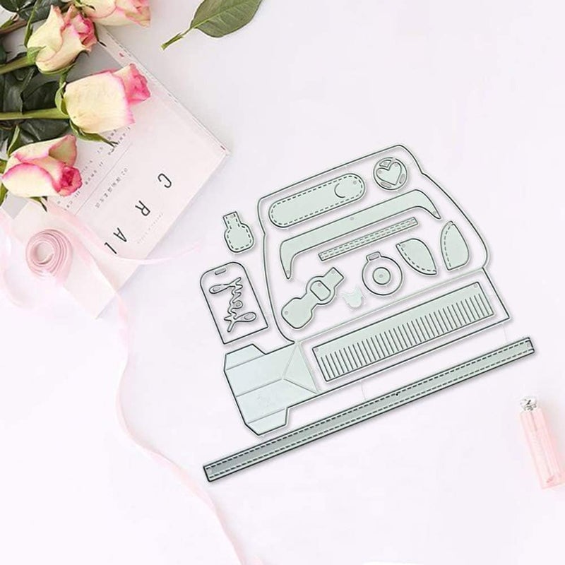 Handbag Metal Cutting Dies Womens Bag Embossing Stencil Mould Template for DIY Scrapbook Album Paper Cards Making Art DieCutting and Embossing Card Making Accessories
