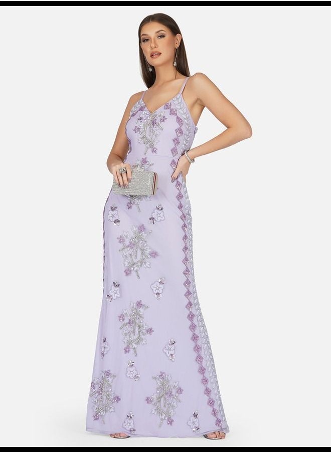 MISSTRANGE - Nina Cami Strap Long Dress - Image 1