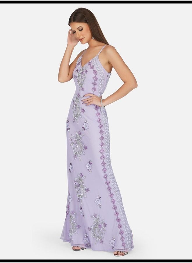 MISSTRANGE - Nina Cami Strap Long Dress - Image 1