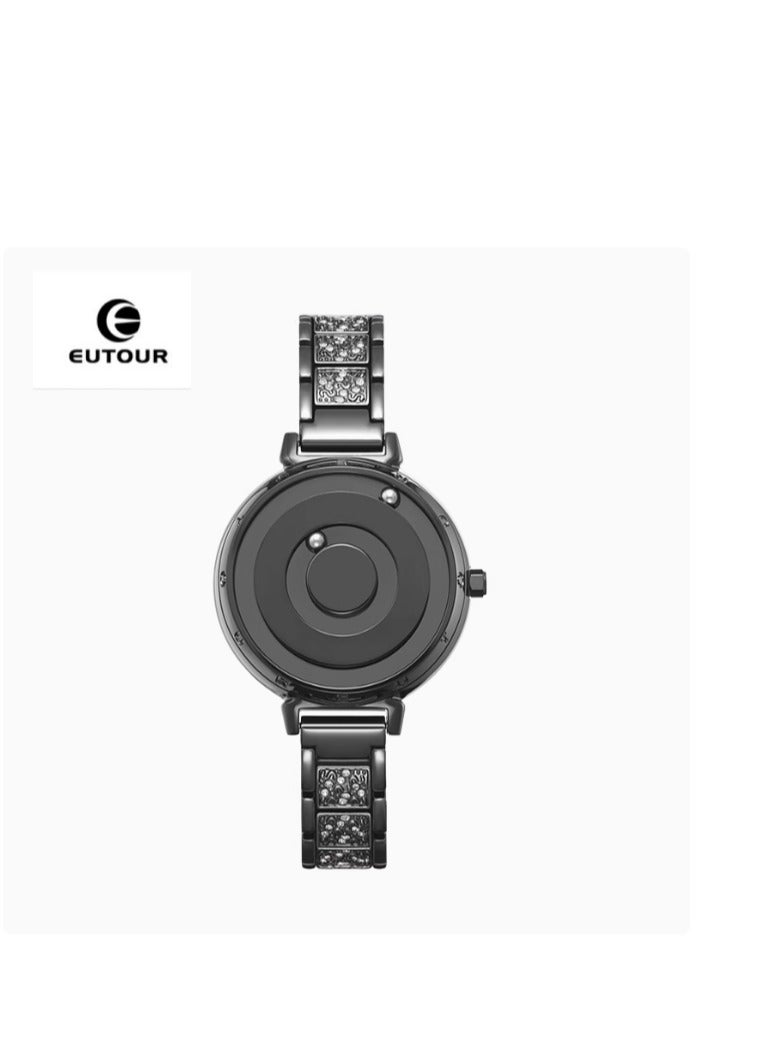 EUTOUR Magnetic Bead Concept Watch Fashion Luxury Business Quartz Watch - Image 1