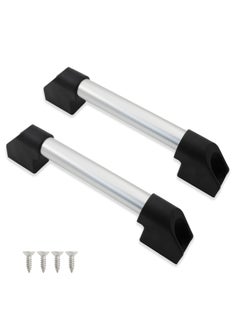 Excefore Rv Grab Door Handle, Aluminum For Camper, Trailer, Cargo Trailer, Motor Home, Boat, Automotive, Cart, 2 Pack, Come With Screws  - Image 1