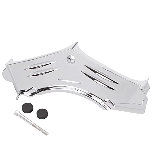 XMMT Motorcycle Chrome Cylinder Base Cover Compatible for 2000-2006 Harley Softail, 1999-2006 Touring Electra Road Glide FLHT FLHR FLTR, 1999-2005 Dyna FXDWG - Image 1