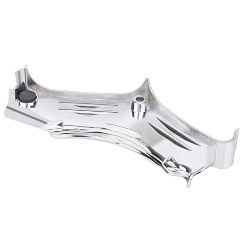 XMMT Motorcycle Chrome Cylinder Base Cover Compatible for 2000-2006 Harley Softail, 1999-2006 Touring Electra Road Glide FLHT FLHR FLTR, 1999-2005 Dyna FXDWG - Image 4