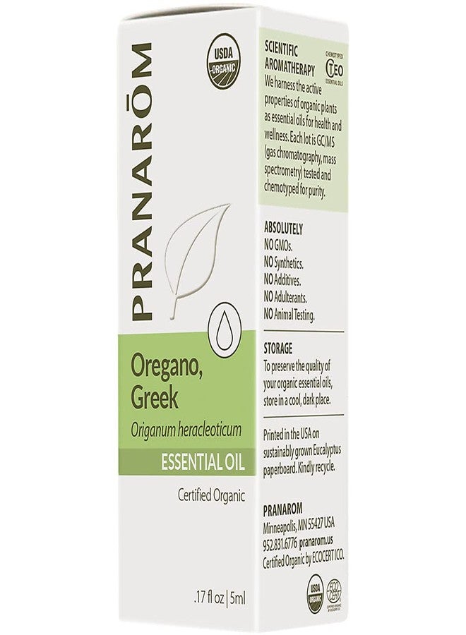 PRANAROM Oregano, Greek 100 Organic Essential Oil (.17 Fluid Ounces) - Image 3