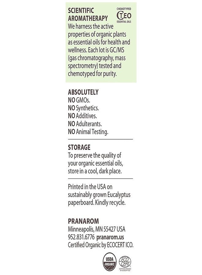 PRANAROM Oregano, Greek 100 Organic Essential Oil (.17 Fluid Ounces) - Image 4