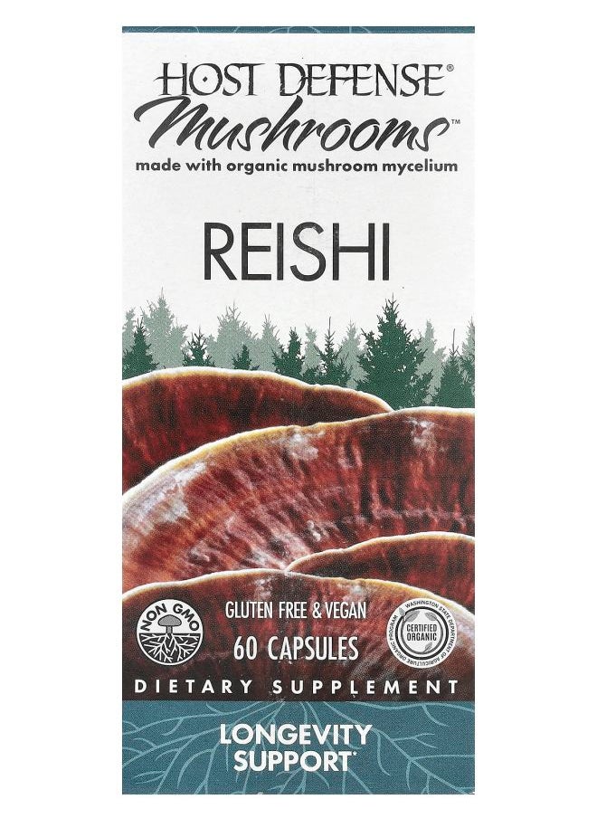 Host Defense Mushrooms™ Reishi 60 Capsules 