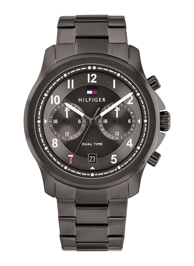 TOMMY HILFIGER Men's Analog Round Shape Stainless Steel Wrist Watch 1710628 - 43.75 Mm  - Image 1